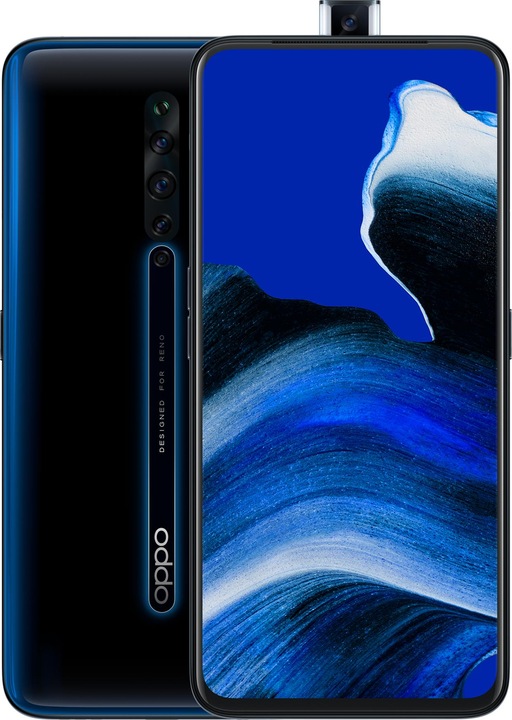 Produktbild OPPO Reno 2Z (128 GB, Luminous Black, 6.53", Dual SIM + SD, 48 Mpx, 4G)