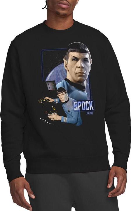 Actual product image Unisex Adult Spock Sweatshirt (XXL)