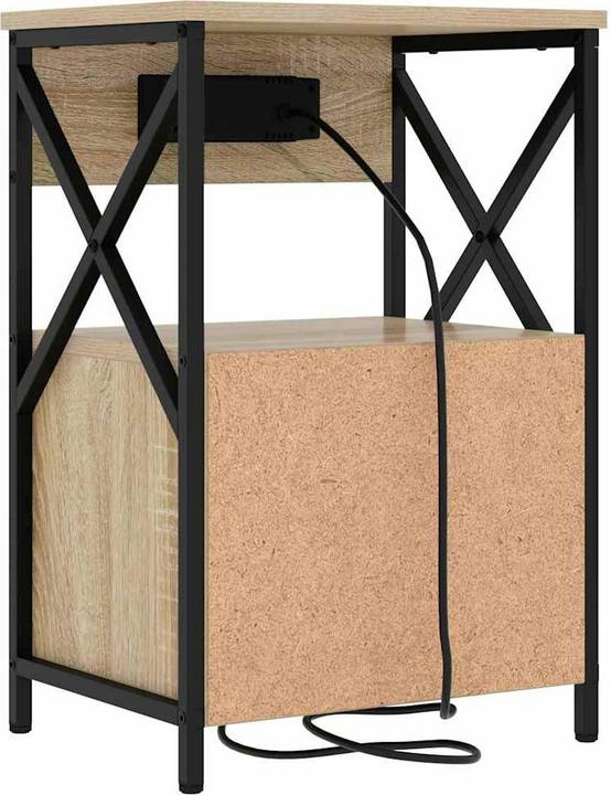 Produktbild vidaXL Moderner Nachttisch (40 x 31 x 60 cm)