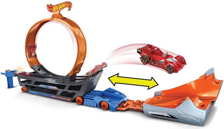 Image du produit Hot Wheels Stunt N Go Transporter & Trackset