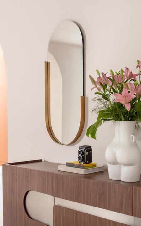 Image du produit Kare Design Miroir Hipster ovale 114x50cm (50 x 114 cm)