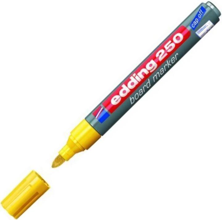 Actual product image Edding 250 (Yellow, 3 mm, 1 x)