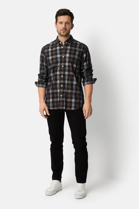 Immagine prodotto Camel Active Kariertes Langarm Hemd mit Brusttasche (S)