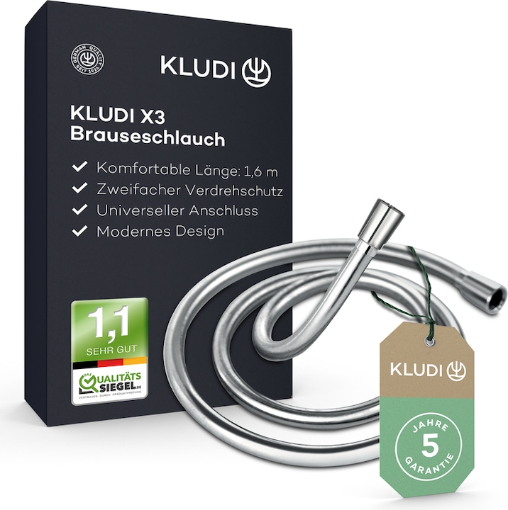 Produktbild Kludi X3 Duschschlauch (160 cm)