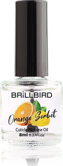 Immagine prodotto BrillBird Olio profumato per la cura delle unghie - Sorbetto all'arancia 8ml (8 ml)
