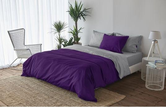 Immagine prodotto Living Home Uni Satin Doubleface (Set di biancheria da letto, 70 x 90 cm, 200 x 220 cm)