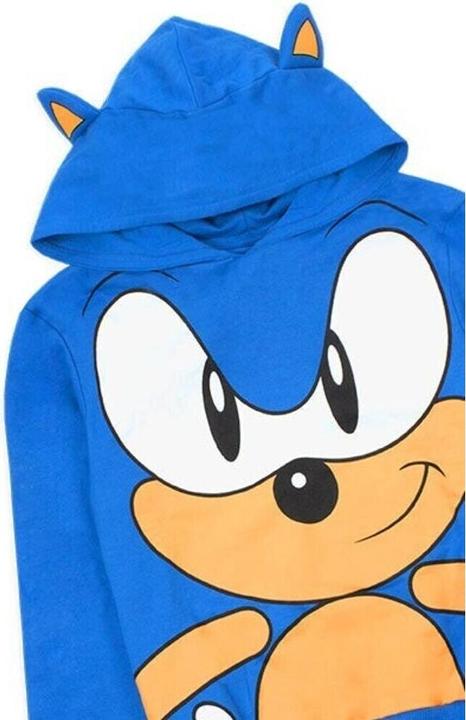 Immagine prodotto Sonic The Hedgehog Felpa con cappuccio da ragazzo (110)