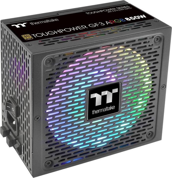 Actual product image Thermaltake ToughPower GF3 ARGB 850W EU Gold Power Supply ATX 3.0 80+ Gold PCle 5.0 (850 W)