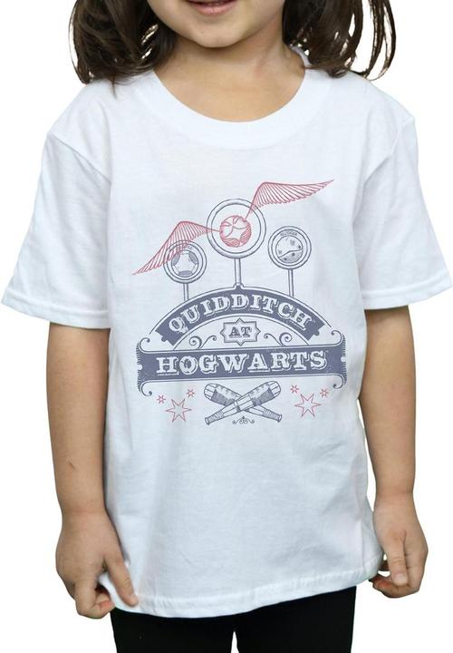 Immagine prodotto Quidditch At Hogwarts Maglietta Ragazze (140, 146)