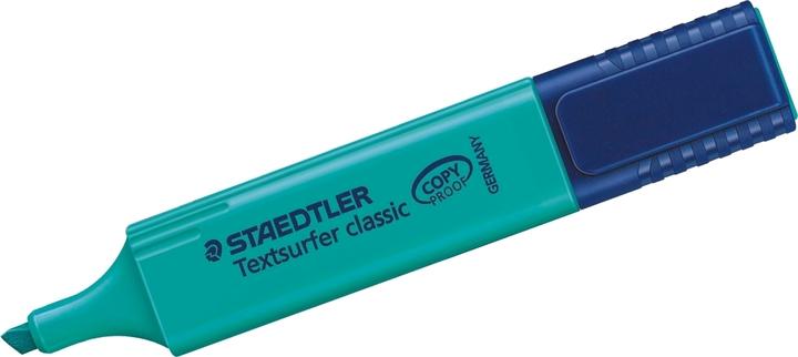 Produktbild Staedtler Klassischer türkisfarbener Textmarker (10 Stück) (Türkis, 5 mm, 10 x)