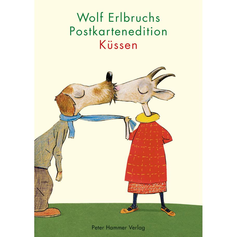Wolf Erlbruchs Postkartenedition Küssen, Sachbücher