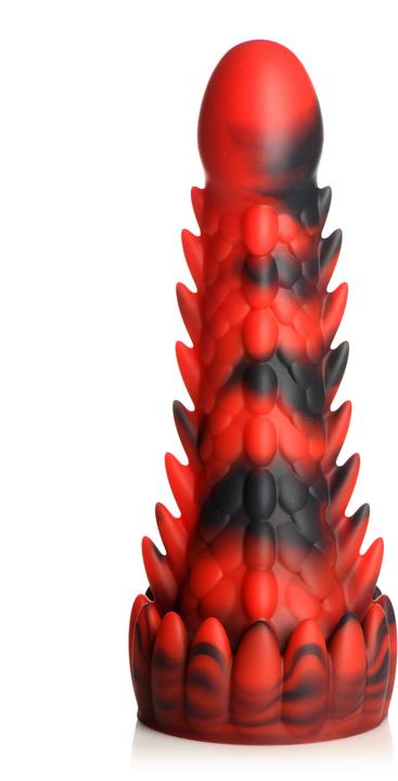 Produktbild Creature Cocks Demon Rising - Scaly Dragon Silicone Dildo/Black