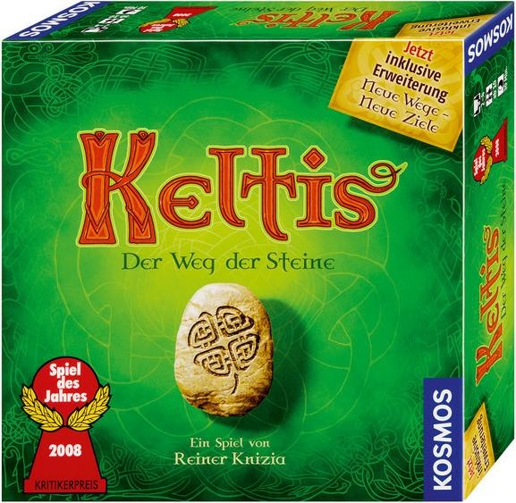 Immagine prodotto Kosmos Keltis La Via delle Pietre Gioco Base con Espansione (Tedesco)