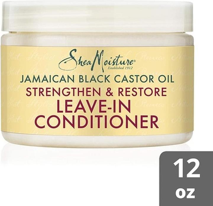 Actual product image Shea Moisture Jamaican Black Castor Oil Leave-In Conditioner 312g/11oz (115 ml)
