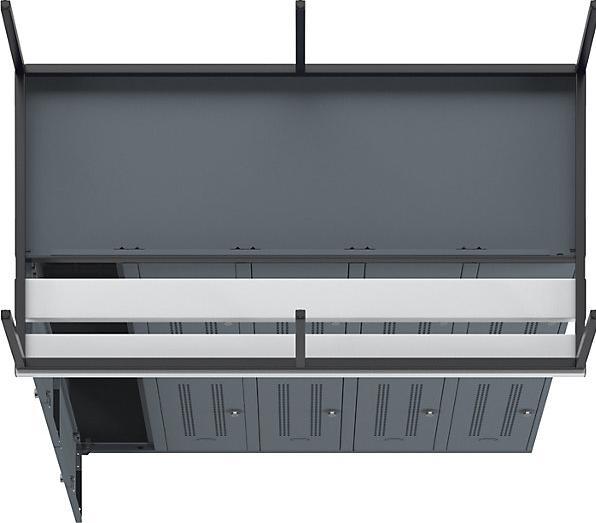 Actual product image Wolf Half height wardrobe with bench base (150 cm, 214 cm)