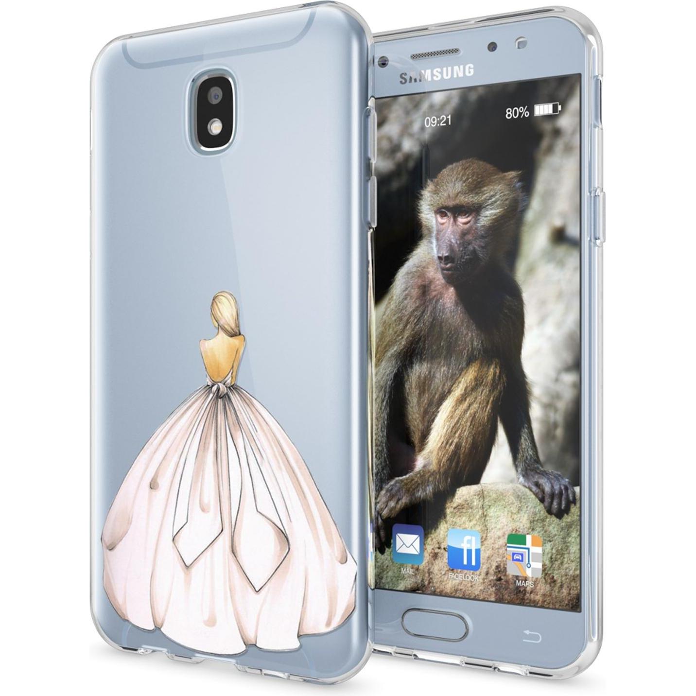Nalia Handyhülle (Samsung Galaxy J3 (2017)), Smartphone Hülle, Pink