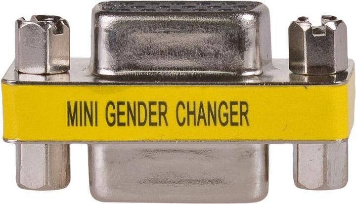 Actual product image Akyga adapter AK-AD-19 D-Sub (m) / D-Sub (m) ver. 15 pin VGA (Sub-D 9, 3.10 cm)