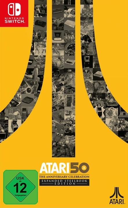 Produktbild Atari 50: The Anniversary Celebration - Expanded Edition Steelbook (Switch, DE)