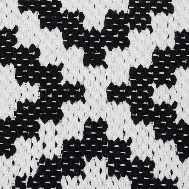 Immagine prodotto Relaxdays Tappeto bianco-nero (120 x 180 cm)