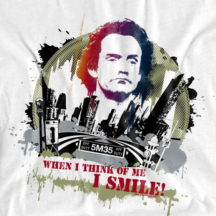Actual product image Room05 Mens Smiling Jim T-Shirt (S)
