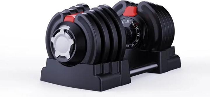 Image du produit Gym Universe 3in1 haltère long réglable + haltère court, kettlebell réglable 1,5 - 18kg