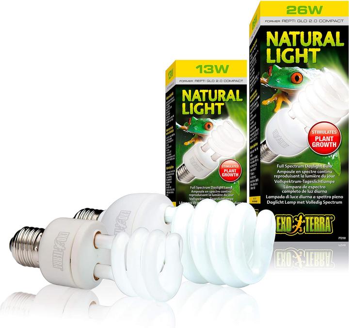 Actual product image Exo Terra Repti Glo 2.0 Compact (UVA, UVB)