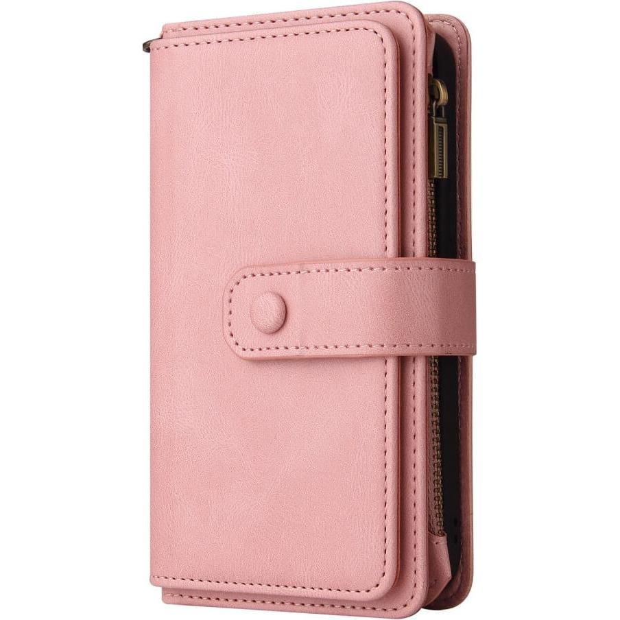 Cover-Discount, Portemonnaie, HONOR 200 Pro - Brieftaschen Hülle Portemonnaie, Rosa