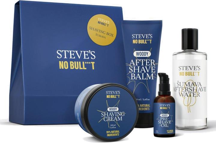 Produktbild Steve´s No Bull***t Steve Ìs - Gift set Steve Ìs Shaving box Å umava (Rasierset)
