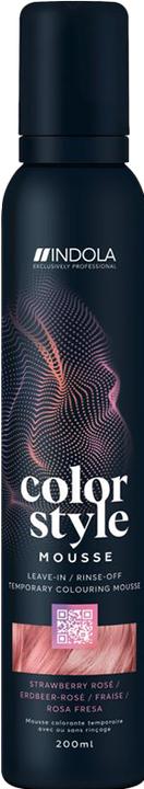 Immagine prodotto Indola Colore Stile Mousse Fragola - Rosé (200 ml, Agente schiumogeno)