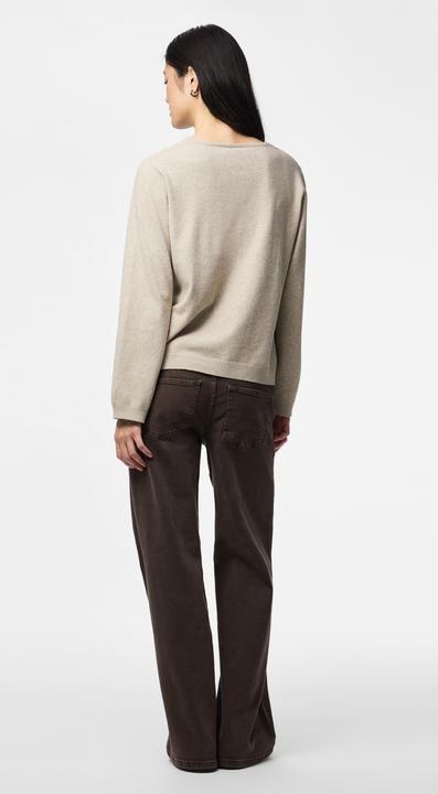 Actual product image Pieces Pcbree Ls V-Neck Knit Noos Bc (L)