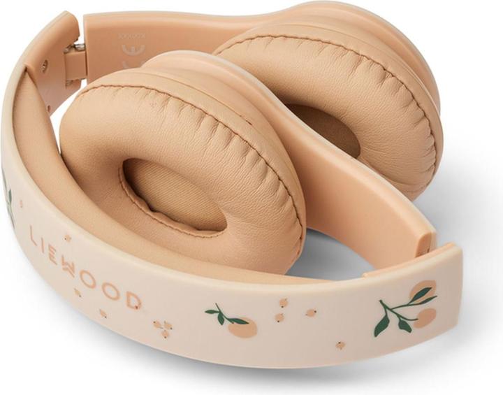 Actual product image Liewood Quinn Peach Sea Shell wireless headphones