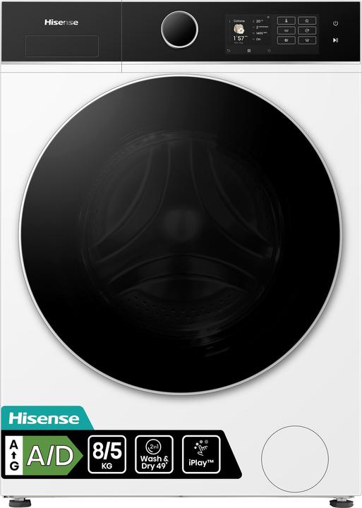 Actual product image Hisense WD5I8043BWF
