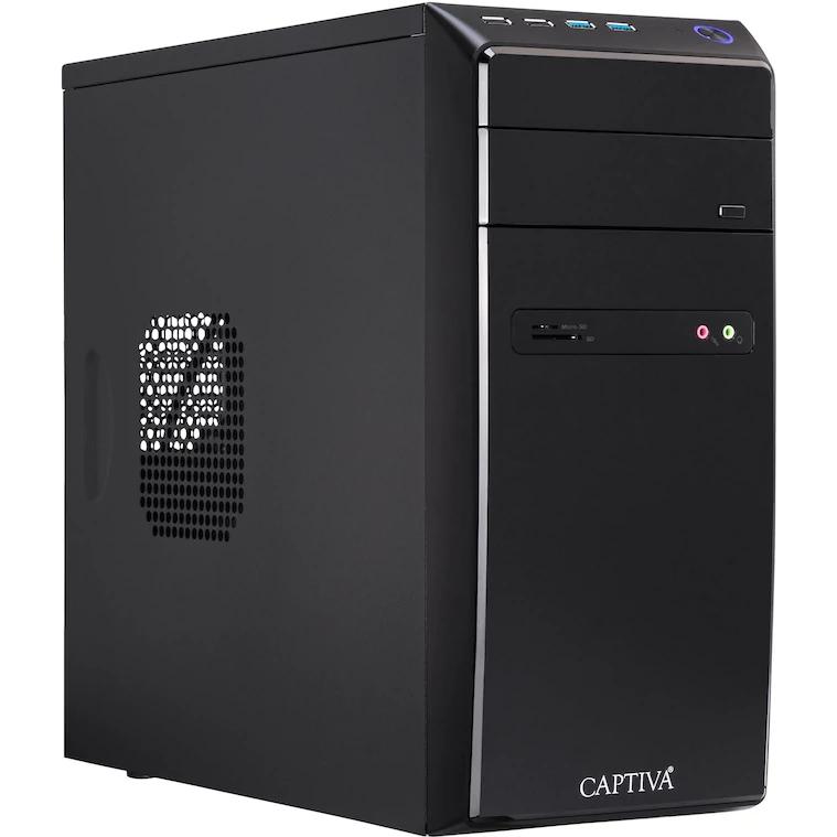 Captiva Power Starter I65-476 Core i5 UHD Graphics (Intel Core i5-10400, 8 GB, 250 GB, UHD Graphics 630), PC, Schwarz