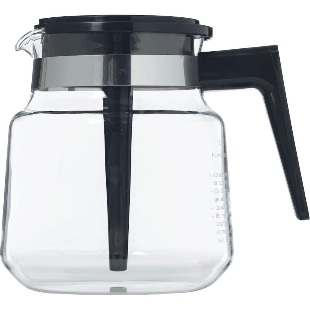 Moccamaster GLASKANDE SORT 125L TIL MANUEL - H - HB - K - KB - KBC - HOMELINE, Zubehör Kaffeemaschinen, Schwarz