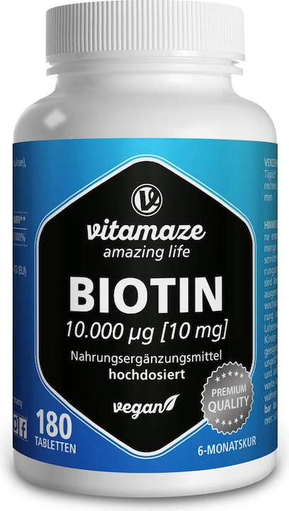 Vitamaze Biotin (180 Stück, Tabletten, 45 g)