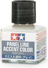 Produktbild Tamiya PANEL ACCENT LINE Gray