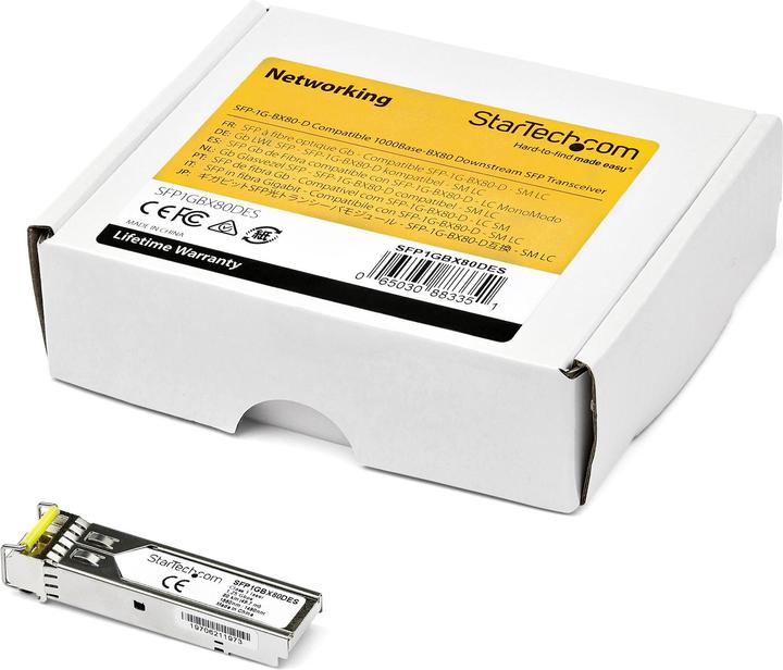 Produktbild StarTech SFP-1G-BX80-D SFP - D/S