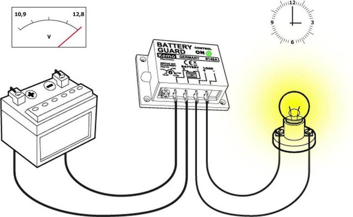 Image du produit Kemo Module de surveillance de la batterie M148A