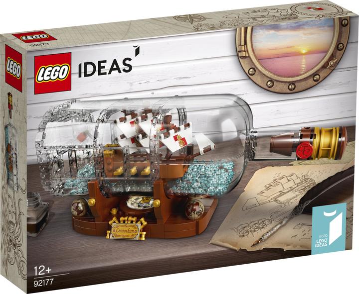 Produktbild LEGO Schiff in der Flasche (92177, LEGO Ideas)