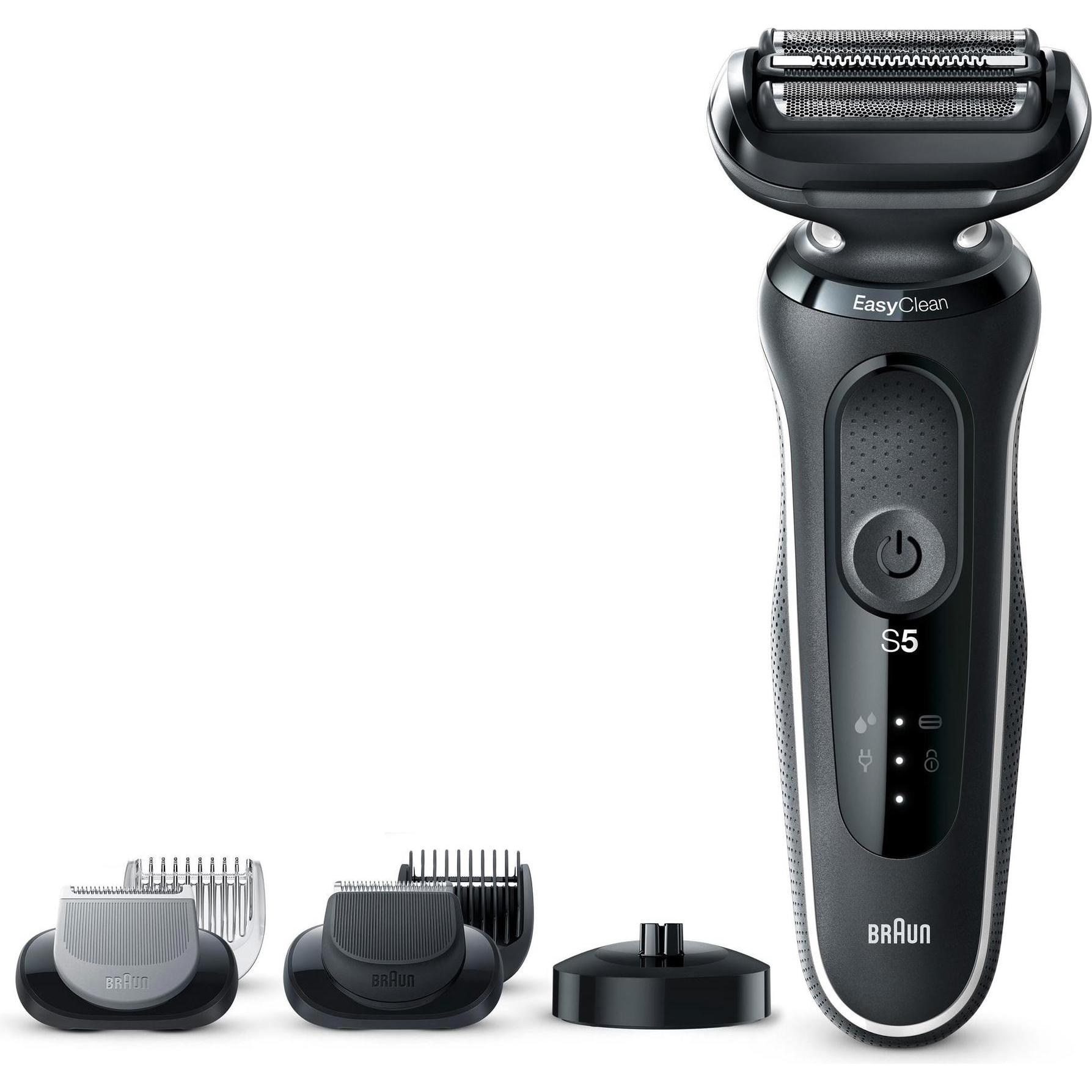 Braun Bianco/Nero Rasoio Elettrico, Series 5