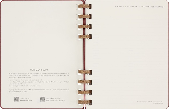 Immagine prodotto Moleskine Vita (19 x 25 cm, Inglese)