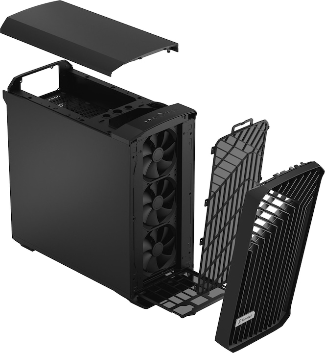 Image du produit Fractal Torrent noir solide (ATX, E-ATX, mATX, ITX, SSI EEB, SSI CEB)