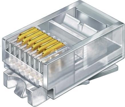 Image du produit Knipex Pince à sertir pour fiches Western (190 mm)