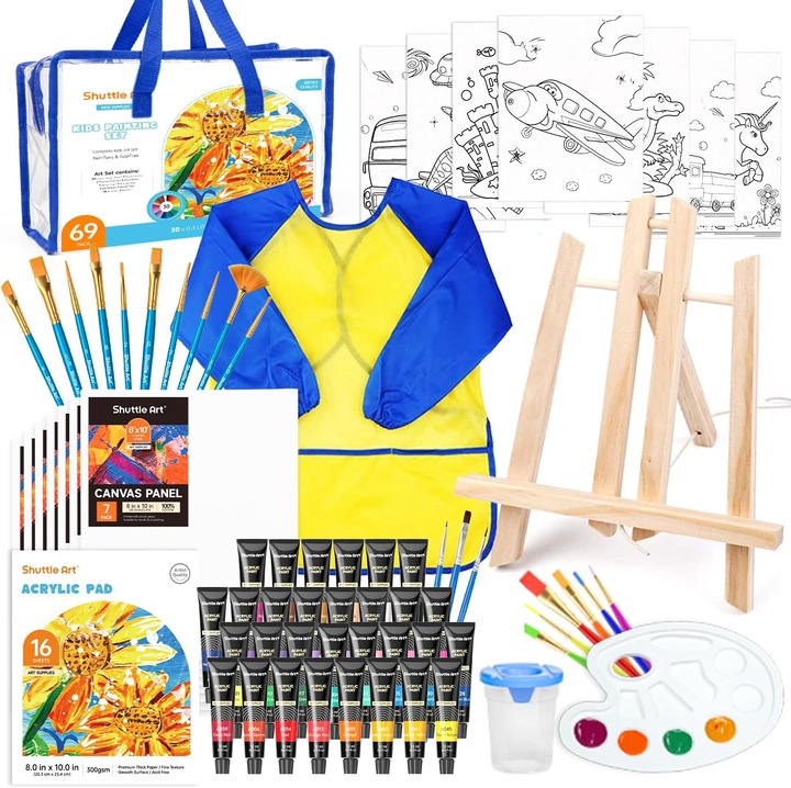 Immagine prodotto Shuttle Art Set da colorare per bambini da 69 pezzi