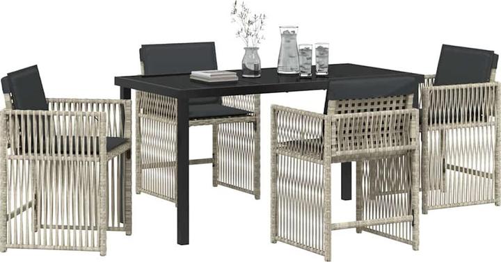 Actual product image vidaXL Garden dining set (140 x 70 x 73 cm)