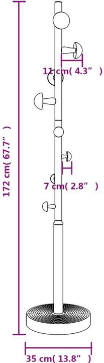 Image du produit vidaXL Garderobenständer