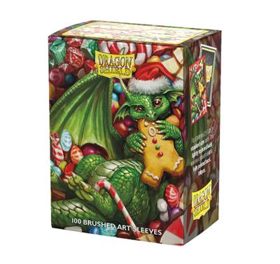 Produktbild Arcane Tinman Dragon Shield: Brushed Art – Christmas 2024 (100)