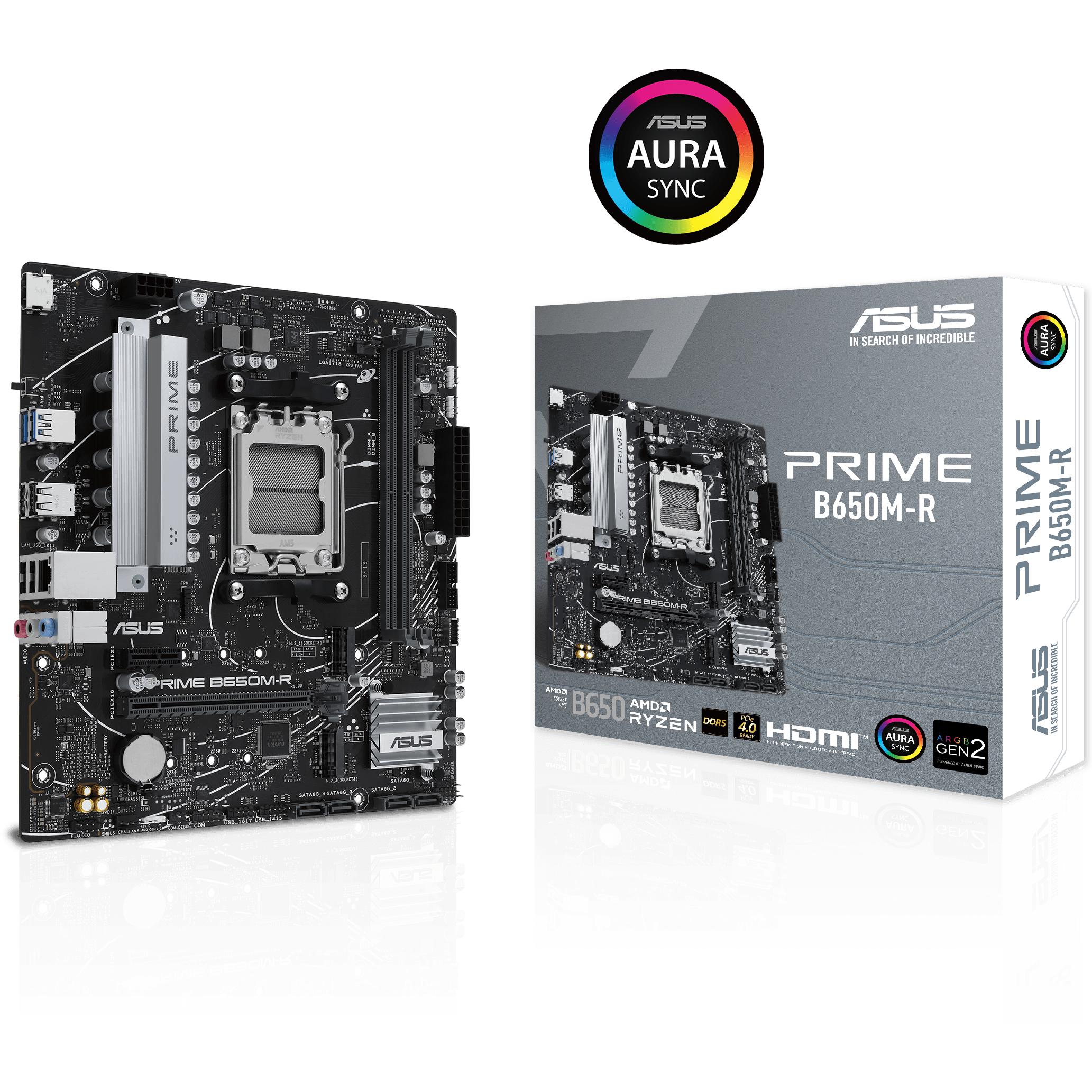Thumbnail - ASUS PRIME B650M-R (AM5, AMD B650, mATX), Mainboard