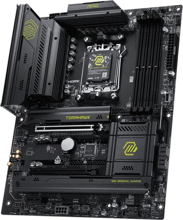 Actual product image MSI MAG B850 Tomahawk Wifi (B850,AM5,ATX,DDR5) (AM5, AMD B850, ATX)