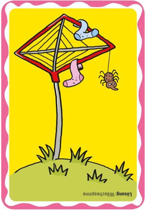 Actual product image 50 funny picture puzzles for puzzle lovers (German)